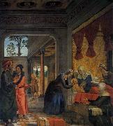 Juan de Borgona The Birth of the Virgin oil painting